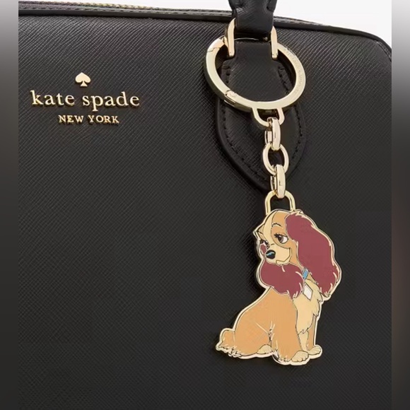 Disney X Kate Spade NWT Lady And The Tramp Keychain - Picture 2 of 5
